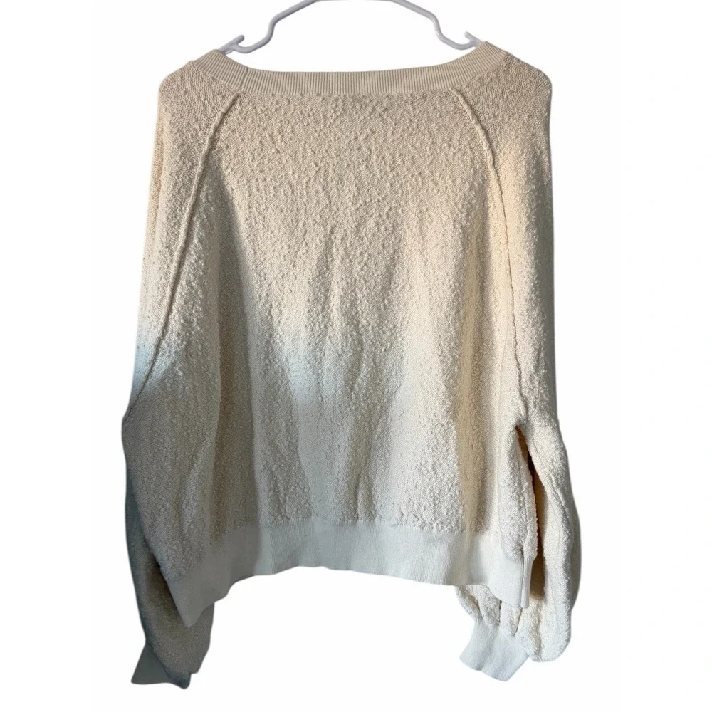 Free People‎ Found My Friend Pullover Sweater Ivory Women's Size Small